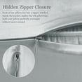 thumbnail image 4 of REGALWOVEN 22 Momme Silk Pillowcase with Hidden Zipper, Standard(20"x26"), Grey, 4 of 8