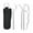 A, variant on KIHOUT Stainless Steel Toothpicks Kit, Premium Teeth Cleaning Tools, Reusable Tooth Picks Set, Pocket Keychain Portable Metal Toothpicks Holder for Travel