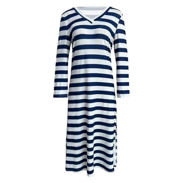loose long dress Monro Loose Maxi Dress White / M
