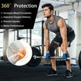 thumbnail image 5 of AOKESI Knee Compression Sleeve, Knee Brace for Men & Women, High Stretch Knee Pads for Knee Pain, Knee Support for Running, Workout, Gym, Hiking, Sports, Basketball, (Black, L-XXL), 5 of 6