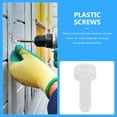 thumbnail image 5 of 50 Pcs Vis en Plastique Tête Ronde Vis Croix Vis Transparentes pour Meubles DIY, 5 of 5