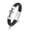 Silver&18cm, variant on Cremation Jewelry Cross Urn Bracelet for Ashes for Women Men Keepsake Memorial Cuff Bangle Braided Wristband Bracelet