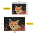 thumbnail image 5 of WOBOGO Night Orange Fox Puzzle Challenge 500 Piece Jigsaw Suitable for Game Night Finished Size 20.5 x 14.9in, 5 of 9