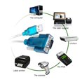 thumbnail image 4 of USB2.0 vers RS232 Port COM usb2;0 vers Câble USB vers DB9 Adaptateur 9 Broches et Connecteur Adaptateur 25P pour Accessoires PC Notebook Windows 98 XP, 4 of 9