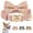 Pink, variant on Beirui Cute Bow Tie Dog Collar Personalized Name Soft PU Leather Adjustable S-L Bulldog