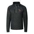 thumbnail image 2 of Men's Cutter & Buck  Heather Charcoal Florida State Seminoles Alumni Logo Mainsail Sweater-Knit Half-Zip Pullover Jacket, 2 of 3