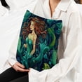 thumbnail image 6 of Mermaid Luxurious Velvet Throw Covers Pillow Inserts - Set of 2 Throw Pillows with Unique Patterns - 16x16, 18x18, 20x20 Inches for Home Decor and Gifts, 6 of 6