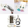 thumbnail image 4 of 1 Box Jewelry Making Kits DIY Jewelry Ears Beading Repair Tools Supplies green gold, 4 of 6