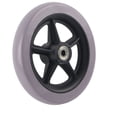 thumbnail image 2 of Ruedas delanteras para silla de ruedas de 6 pulgadas para personas mayores discapacitadas Ruedas de goma antideslizantes, 2 of 12