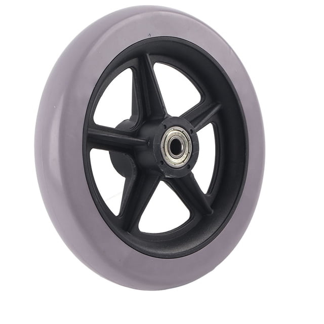 Rueda antideslizante para silla de ruedas, ruedas delanteras para silla de ruedas de 6 pulgadas, accesorio para silla de ruedas impulsado por el rendimiento