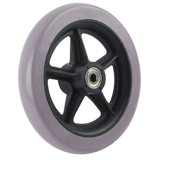 Ruedas delanteras para silla de ruedas de 6 pulgadas para personas mayores discapacitadas Ruedas de goma antideslizantes