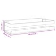 thumbnail image 2 of vidaXL Shower Shelf Matt Black 11.8"x3.9"x2.4" Brushed 304 Stainless Steel, 2 of 7