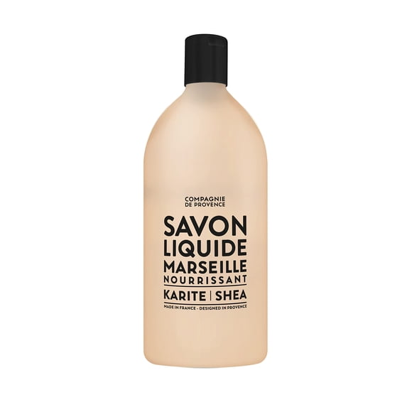 Compagnie de Provence Savon de Marseille Jabón líquido nutritivo Karité (manteca de karité) Recambio de 33,8 onzas líquidas