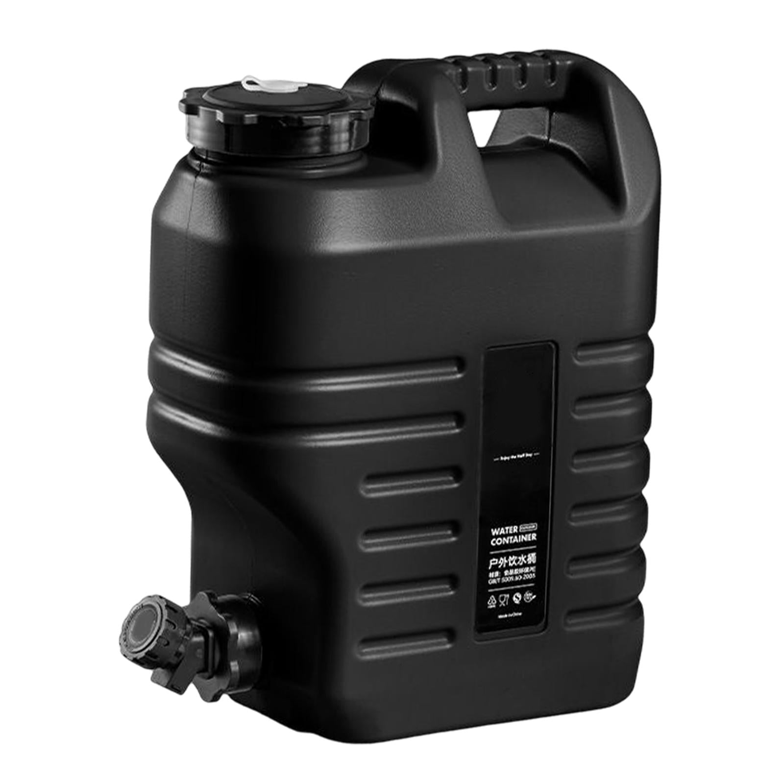 Water Container with Spigot Water Storage Carrier Large Capacity Water