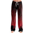 thumbnail image 2 of JULMCOMO Halloween Pajama Pants for Women Blood Eyeball Print Drawstring Elastic Waist Trendy Pajama Bottoms Fuuny Print Comfy Loose Fit Pjs Pants Vermilion 3XL, 2 of 5