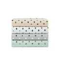 thumbnail image 7 of Comfort Classics Metallic Dot Printed Sheet Set, Twin, Aqua/Silver, 7 of 7