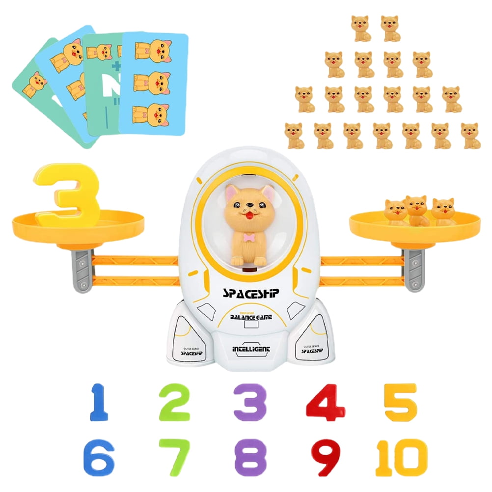 Toys Kids Learning Math Kindergarten Educational Scale Game Balance