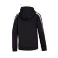 thumbnail image 3 of Bold 3-Stripes Hoodie Kids Large, Black Grey, 3 of 3