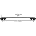 thumbnail image 4 of Apex Universal Aluminum Roof Cross Bars, Side Rail Mounted with Adjustable Knobs, 4 of 8