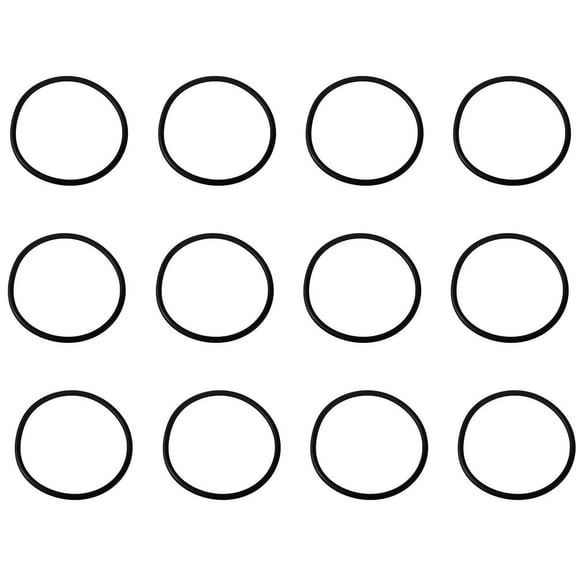 12 - Pack Captain O-Ring - Compatible w/ 11-04859-100 and 11-04859-200 Gasket Seal Orings for Peterbilt Diesel Fuel Caps and Replace 490-89