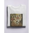 thumbnail image 3 of Portrait In Bloom Ii Sweatshirt Women -Annie Warren Designs, Female Small, 3 of 4