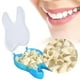thumbnail image 1 of Corona dental de 50 piezas, Corona dental temporal, 2 tipos Corona de dientes resistente temporal con diferentes tama?os Cuidado oral Corona anterior(Dientes frontales) Saludable Octpeak NO, 1 of 8