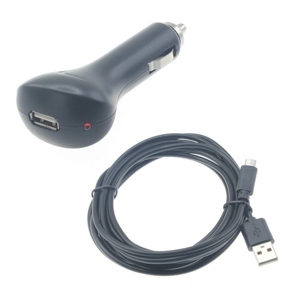 Car Charger USB Cable MicroUSB Power Adapter Cord L3Q for Alcatel Cingular Flip 2, REVVL 2, Pop 3, Idol 5S 5 4S 4, Fierce 4 2, Evolve 2, 1x Evolve - Arlo Pro 2 - ASUS ZenFone Max Plus M1 5Q