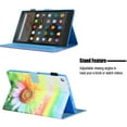 thumbnail image 5 of Allytech Fire HD 8 Case (8th/7th/6th Generation, 2018/2017/2016 Released), PU Leather Slim Fit Shell Auto Sleep Wake Lightweight Shockproof Book Style Multi Angle Stand, Sunflower, 5 of 6