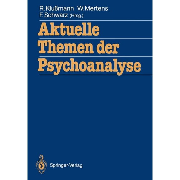 Aktuelle Themen Der Psychoanalyse, (Paperback)