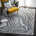 thumbnail image 3 of Safavieh  Craft Bircan Modern Abstract Rug Blue/Grey 4'  x  6' 4' x 6' Rectangle, 3 of 8
