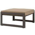 thumbnail image 3 of Hawthorne Pouf de Patio Extérieur de la Collection en Marron et Moka, 3 of 3