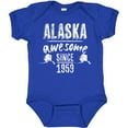 thumbnail image 3 of Inktastic Alaska Awesome Since 1959 Boys or Girls Baby Bodysuit, 3 of 5