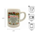 thumbnail image 4 of Oktoberfest Haus Multicolor Ceramic German Coffee Mug with "German Haus Rules" 12 oz, 4 of 4