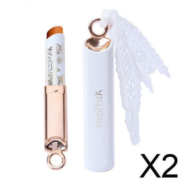 2x Lápiz Labial Mate Aterciopelado Suave Y Brillante, Regalos Para Mujeres Y Niñas, De Larga Duración 02