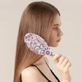 thumbnail image 3 of Exotic Bohemian Paddle Brush - Rustic Design with Flexible Bristles, Pain-Free Detangling for Kids & Sensitive Scalps, 3 of 4