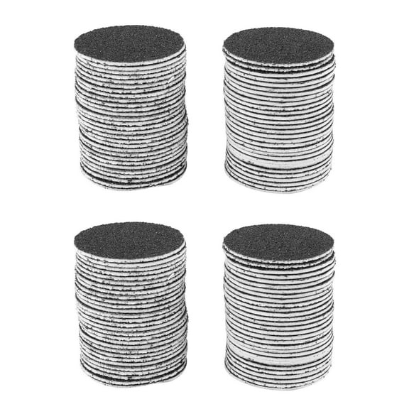 2 Box (120Pcs) Replacement Sandpaper Disk Discs (Extra Coarse 80 Grit) for Electronic Foot File Callus Remover Tool
