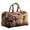 D, variant on QIUXUJ - 45cm 1PC Highland Cow Print Travel Duffel Bag, Quilted Canvas Weekender Tote, Spacious Overnight Bag for Gym, Travel & Weekend Getaways (C)