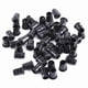 thumbnail image 1 of 50 Uds. Soporte de Clip de soporte de diodo de casquillo de lámpara LED de nailon negro-5mm, 1 of 10