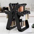 thumbnail image 1 of Rotating Ferris Wheel Glass Seasoning Rack Set! Stylish Storage With Effortless under Organization Large Dish Racks for Kitchen Counter Clothes Holder Laundry Folder Board Dish Mats for Drying, 1 of 3
