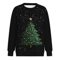 thumbnail image 5 of Futezty Christmas Sweatshirt for Women 2024 Funny Plus Size Print Sweatshirts Crewneck Long Sleeve Xmas Holiday Tops, 5 of 6