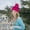 Pink, variant on CFMIURAN Knit Fuzzy Pom Snowflake Christmas Hat Woolen Hat Warm Knit Hat Snowflake Soft Knitted Crochet Cap Beige