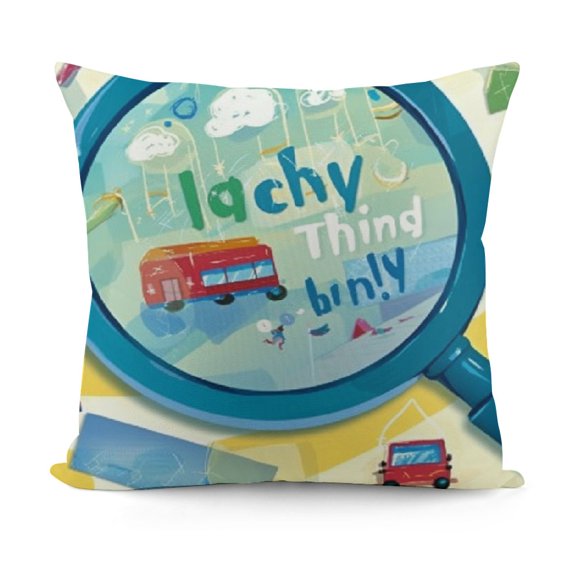YINGXI Throw Pillow Covers Decorative Pillow Cases Kids Cushion Covers for Students Children Room Decor 22x22in