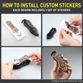 thumbnail image 2 of Personal Alarm Emergency Tool, Safety Panic Alarm Siren, Seat Belt Cutter, Glass Breaker, Security Device for Women Men Kid, Design in (Twin Rose), 2 of 5