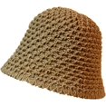 thumbnail image 6 of CoCopeaunts Bucket Hat for Women Breathable Thin Woolen Knitted Basin Hat Foldable Literary Artistic Leisure All-Match Sun Hat, 6 of 8