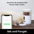 thumbnail image 5 of Geeni PetConnect Automatic Dog or Cat Pet Feeder, 4L, 5 of 8