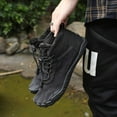 thumbnail image 6 of KELINFONG Men's Snow Boots Women's Winter Barefoot Shoes Hiking Boots Wide Toe Box High Top Ankle Booties, 6 of 7