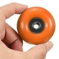 thumbnail image 5 of Uxcell 52mm Skateboard Wheels and Bearings Set Street Wheels for Skateboards Cruiser Wheel 95A, Orange Black 4 Pack, 5 of 6