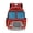 Red Fire Truck, variant on Whosucclay Neon Geometric Design Primary School Backpacks for Girls Boys, Kindergarten High School Lightweight Travel Daypack for After-school Activity Camping