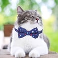 thumbnail image 2 of Collier pour Animaux de Compagnie Jour de l'Indépendance Colliers Ajustables Décoration de Vacances pour Chats et Chiens, 2 of 4