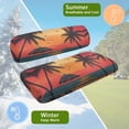 thumbnail image 5 of Uorisanigo Palm Tree Sunset Seat Cushion Cover Front Sets Golf Cart Seat Covers 2 Passenger Keeps Seats Clean and Comfortable Car Accessories Decoration, 5 of 7